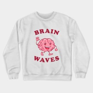 Brain Waves Crewneck Sweatshirt